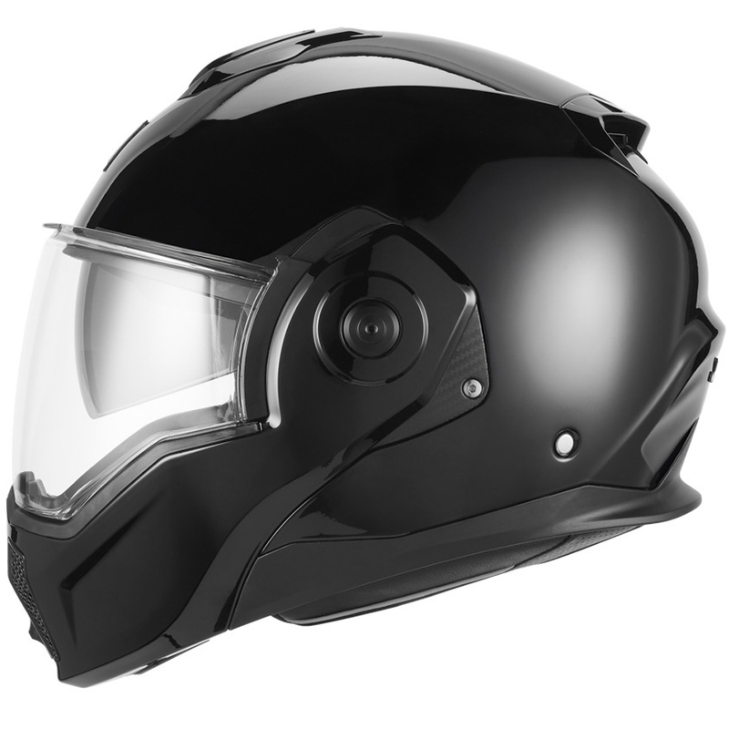 NOX PREMIUM Spinner flip-up motorhelm zwart