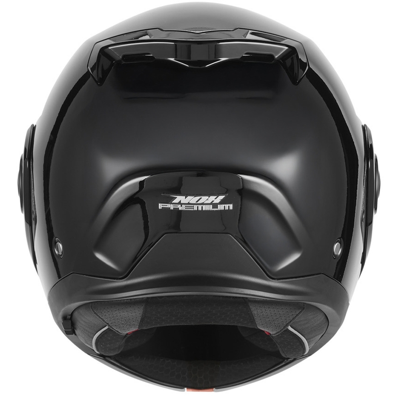 NOX PREMIUM Spinner flip-up motorhelm zwart