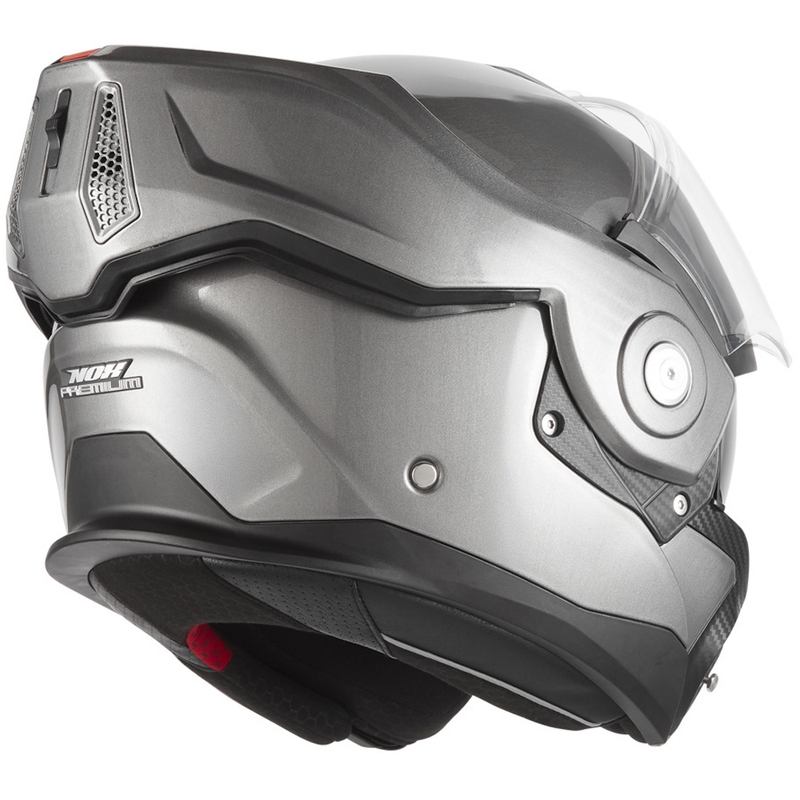 NOX PREMIUM Spinner flip-up motorhelm, mat titanium