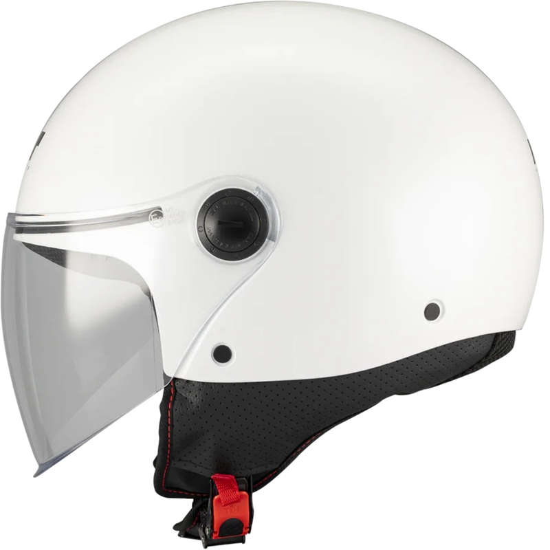 Open motorhelm MT Street S Pure A0 wit