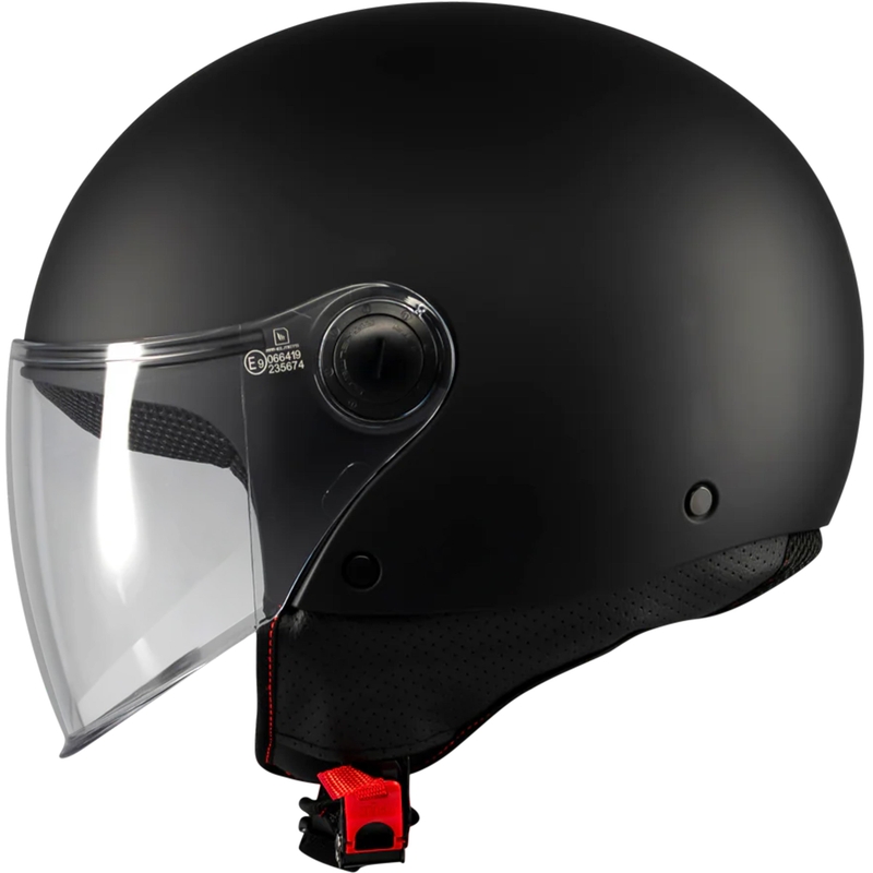 Open motorhelm MT Street S Pure A1 mat zwart