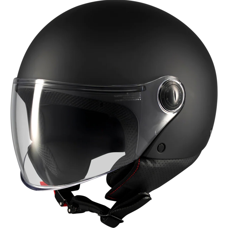 Open motorhelm MT Street S Pure A1 mat zwart