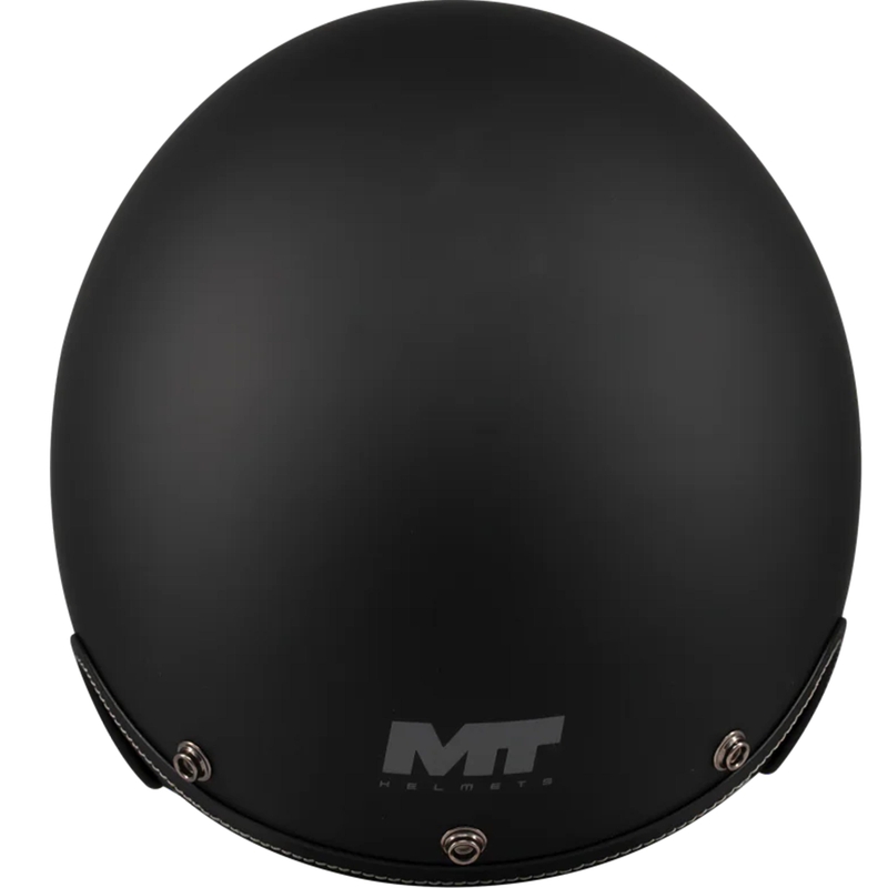 Open motorhelm MT Lemans 2 SV S Pure A1 matzwart