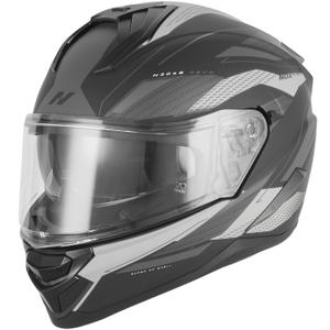 Integraal motorhelm NOX N304-S REVO mat zwart-zilver