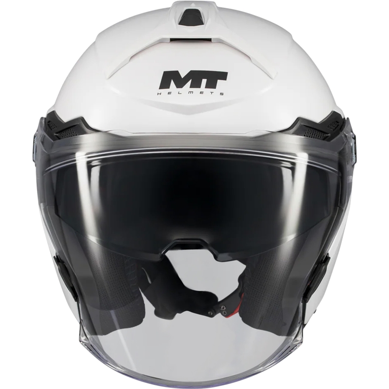Open motorhelm MT Cosmo SV Pure A0 wit