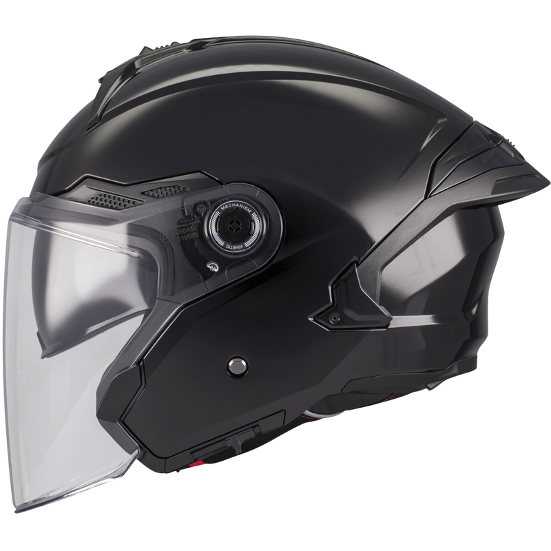 Open motorhelm MT Cosmo SV Pure A1 zwart