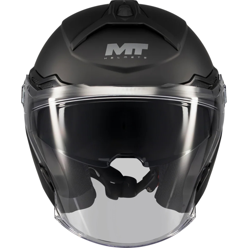 Open motorhelm MT Cosmo SV Pure A1 mat zwart