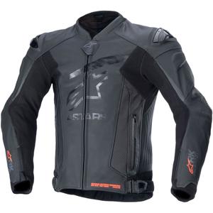 Alpinestars GP Plus R 4 Rideknit Zwart Leren Motorjas