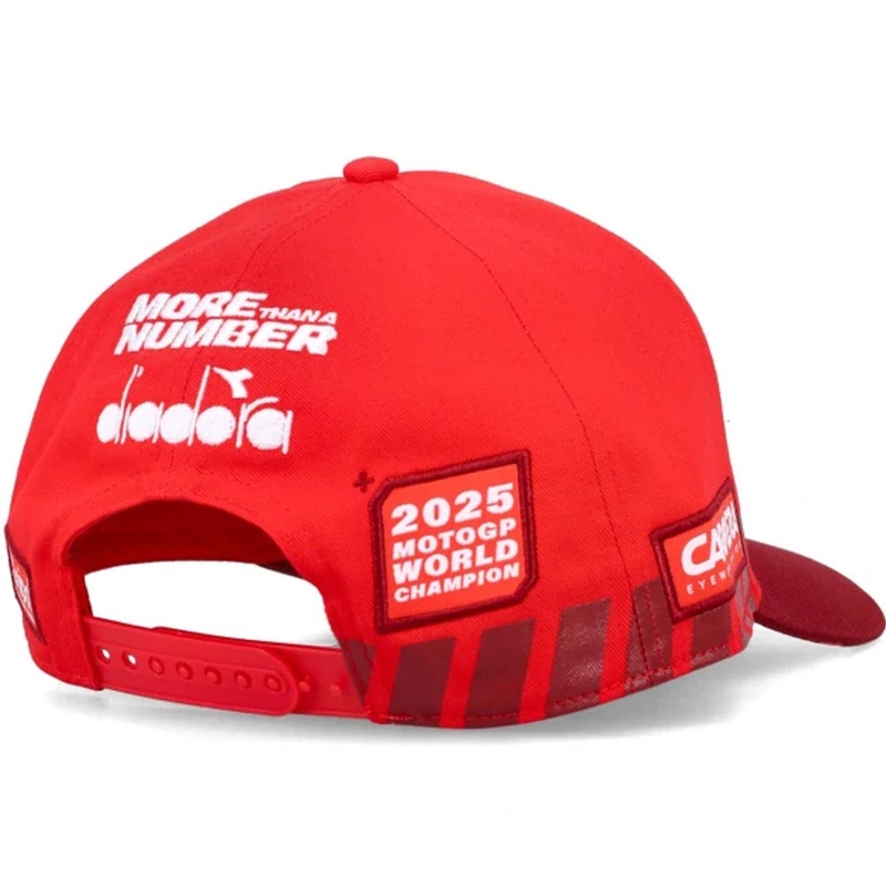 Ducati Marc Marquez 93 Midvisor World Champ Cap rood