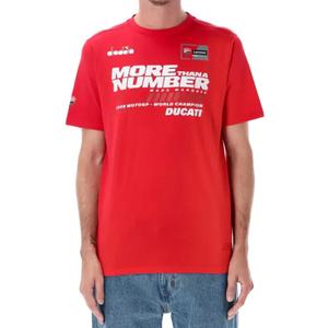T-shirt Ducati Marc Marquez MM93 Wereldkampioen rood