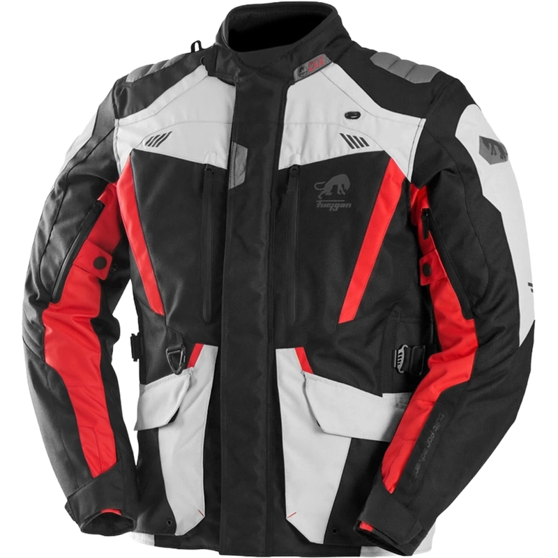 Furygan Apalaches Evo zwart-beige-rood motorjack