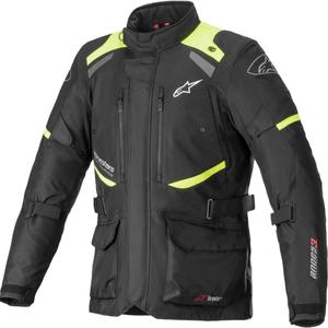 Alpinestars Andes Drystar 3 zwart-fluo gele motorjas