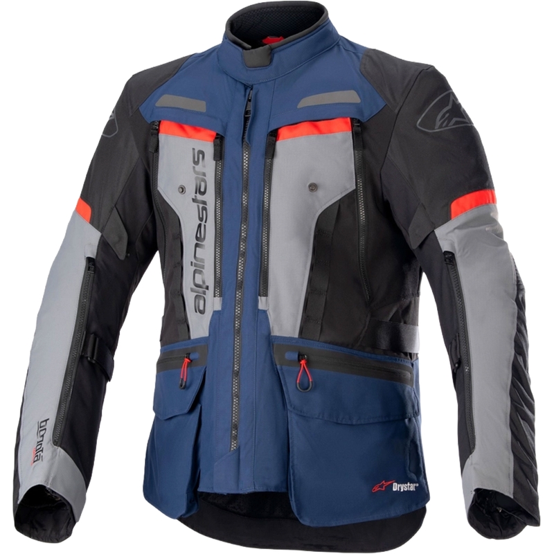 Alpinestars Bogota PRO Drystar Blauw-Zwart-Rood Motorjack