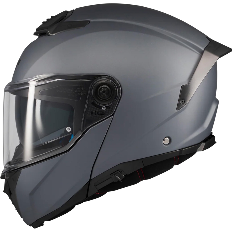 Opklapbare motorhelm MT Atom 2 SV Pure A2 matgrijs