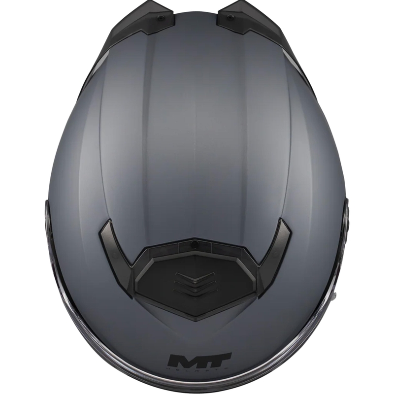 Opklapbare motorhelm MT Atom 2 SV Pure A2 matgrijs