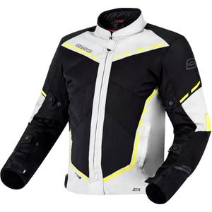 Motojas Ozone Jet II grijs-zwart-fluogeel uitverkoop
