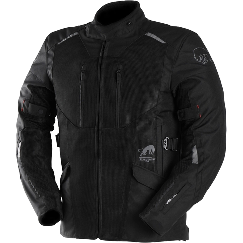 Motorjas Furygan BROOKS VENTED+ zwart