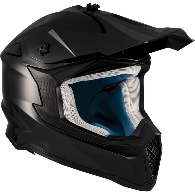 Motocrosshelm MT Falcon S Pure A1 matzwart