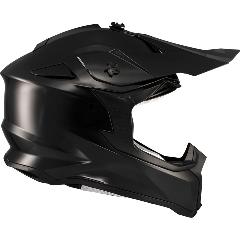 Motocrosshelm MT Falcon S Pure A1 matzwart