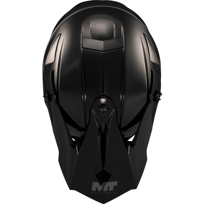 Motocrosshelm MT Falcon S Pure A1 matzwart