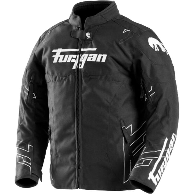 Furygan Neon Kid Zwart Wit Motorjack