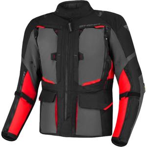 Motorjas Shima Hero 2.0 zwart-grijs-rood