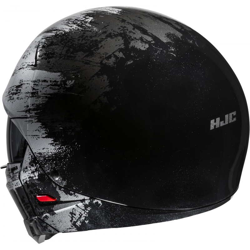 Open helm met masker HJC i20 Furia MC5 zwart-grijs - II. kwaliteit