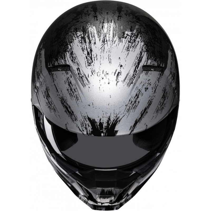 Open helm met masker HJC i20 Furia MC5 zwart-grijs - II. kwaliteit