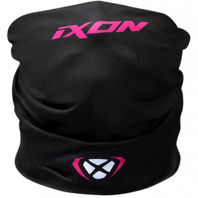 Multifunctionele motorsjaal IXON Void zwart-wit-roze