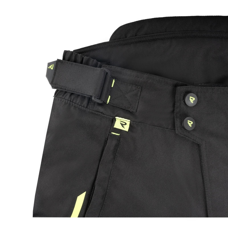 Street Racer Flex Air motorbroek zwart-fluo geel - 2e kwaliteit - II. kwaliteit