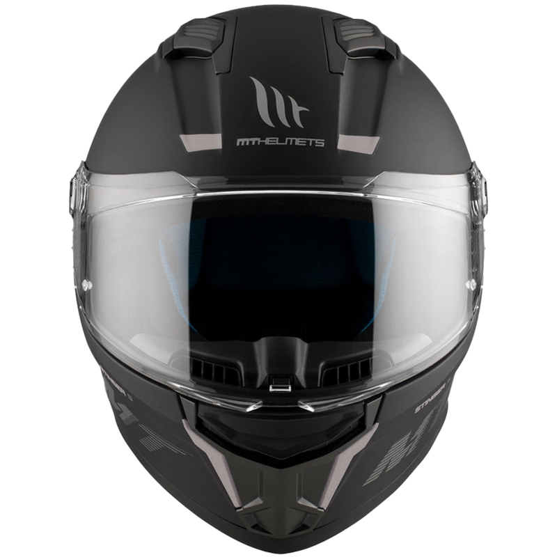 Integraal motorhelm MT Stinger 2 Solid mat zwart - II. kwaliteit