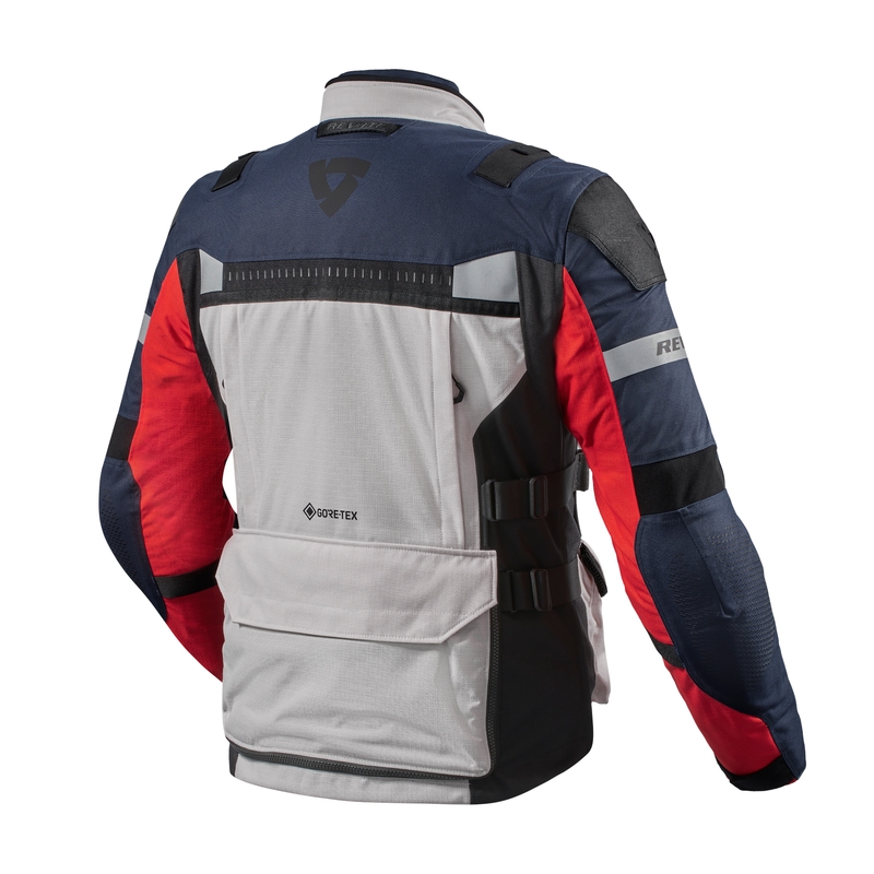Revit Defender 3 GTX motorjas rood-blauw - II. kwaliteit