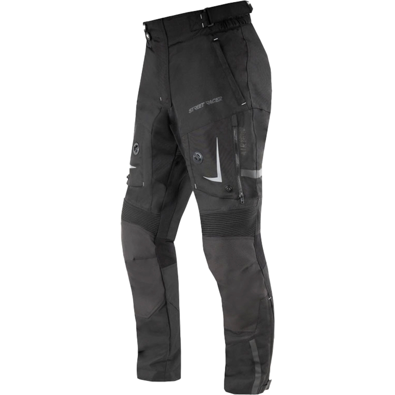 Street Racer All Season motorbroek zwart - 2e kwaliteit - II. kwaliteit