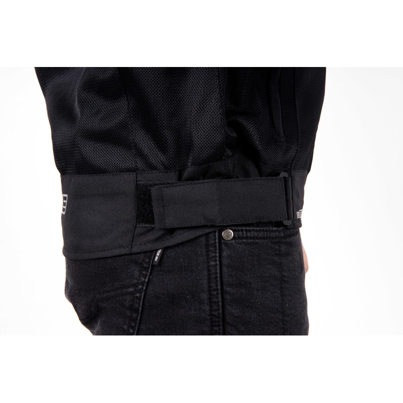 Ozone Dart motorjack zwart-fluo geel - 2e kwaliteit - II. kwaliteit