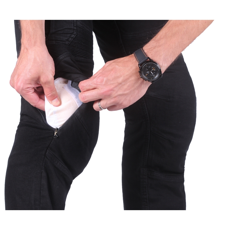 Street Racer Cargo CE motorjeans zwart 2 - 2e kwaliteit - II. kwaliteit