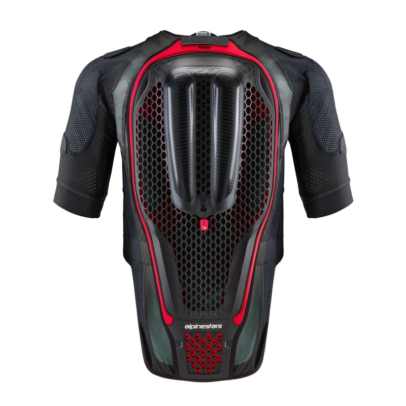 Alpinestars TECH-AIR®7X System airbagvest zwart-rood - II. klasse - II. kwaliteit