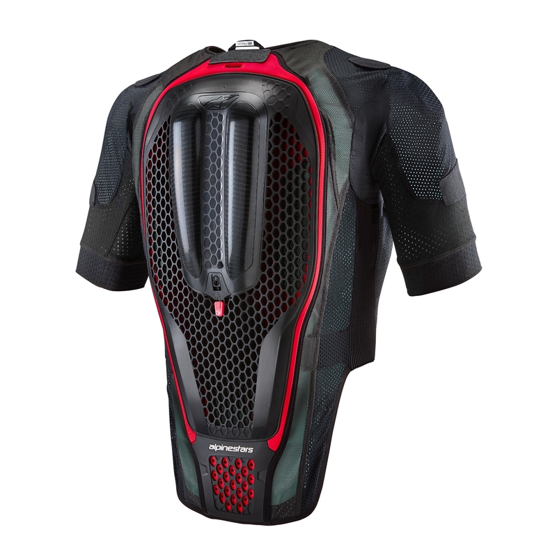 Alpinestars TECH-AIR®7X System airbagvest zwart-rood - II. klasse - II. kwaliteit