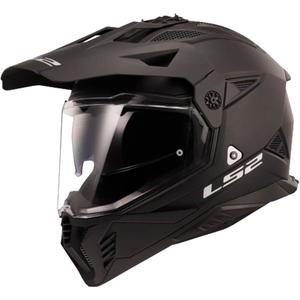 Enduro motorhelm LS2 MX702 PIONEER II matzwart
