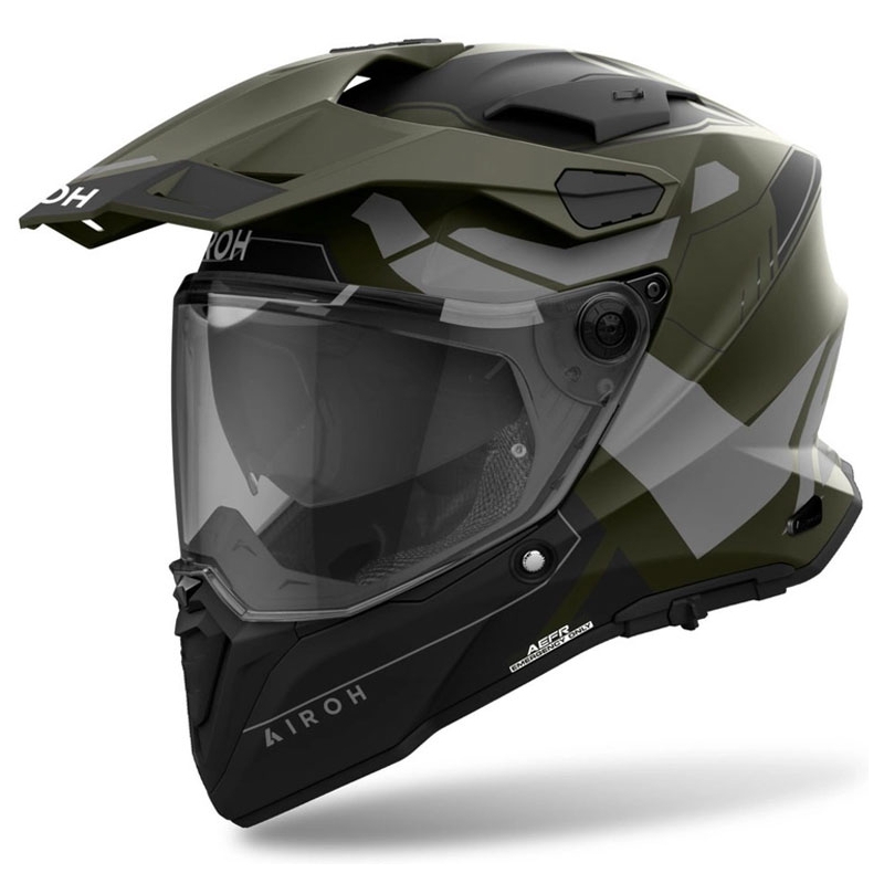 Airoh Commander 2 Reveal Endurohelm Matgroen