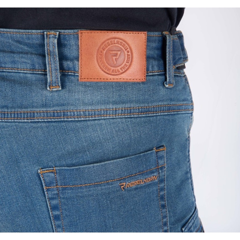 Rebelhorn Urban III motorjeans, blauw - 2e kwaliteit - II. kwaliteit