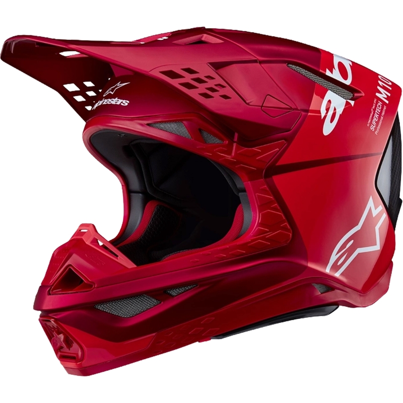 Alpinestars Supertech S-M10 Flood motorcrosshelm mat fluorood