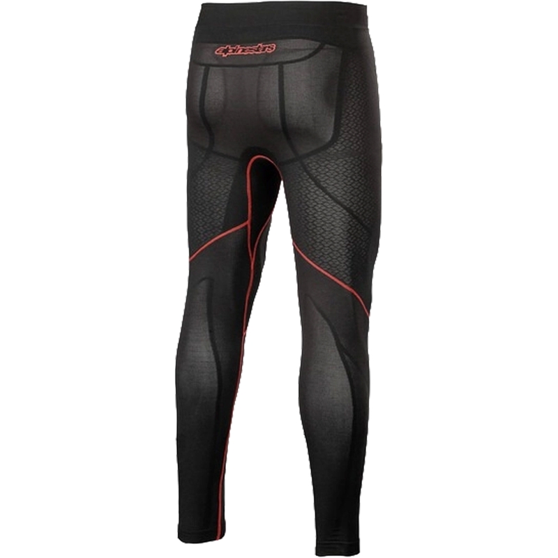 Alpinestars Ride Tech zomer zwart met rode thermosokken