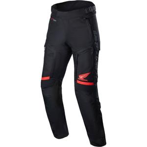 Alpinestars Bogota PRO Drystar Honda motorbroek rood fluo-zwart