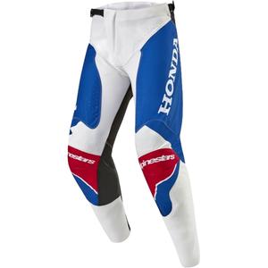 Alpinestars Racer Iconic Honda collectie motorcrossbroek wit-blauw-rood-zwart
