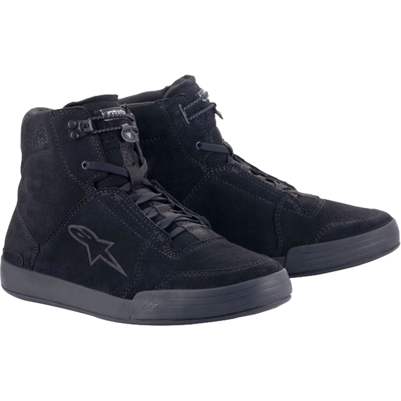 Alpinestars Chroom Zwarte Motorfietslaarzen
