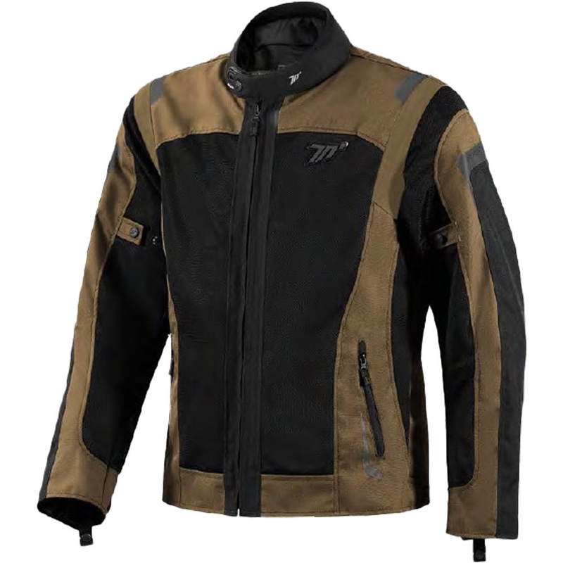 Motorjas Seventy Degrees SD-JT66 Sahara bruin-zwart