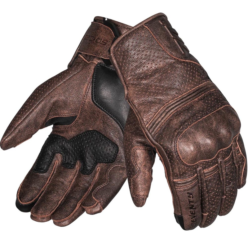 Seventy Degrees SD-C20 Rebel motorhandschoenen bruin