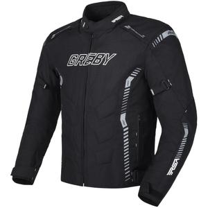 Motorjas RSA Greby 2 zwart-grijs