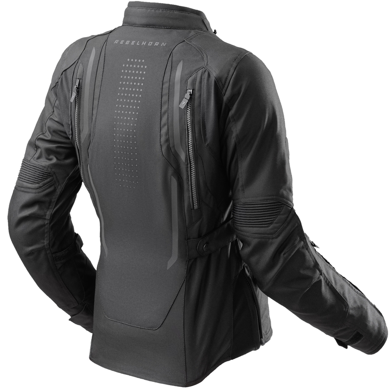 Rebelhorn Hiker IV Dames Motorjack Zwart