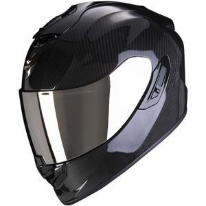 Scorpion EXO-1400 EVO II CARBON AIR SOLID integraal motorhelm zwart in de aanbieding uitverkoop